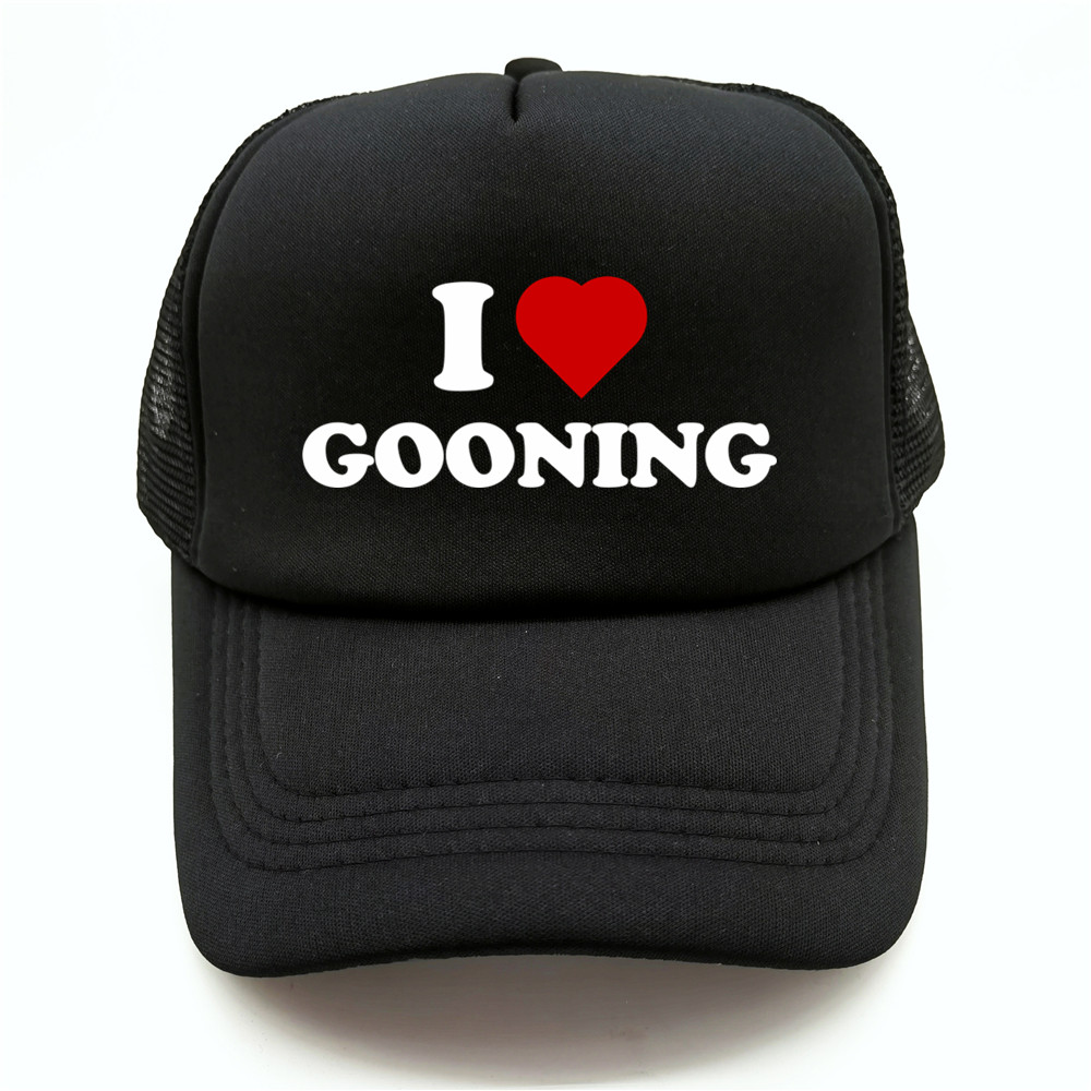 재미 있은 나는 Gooning 야구 모자를 사랑합니다  - Trucker Cap Mesh 리뷰 및 가격