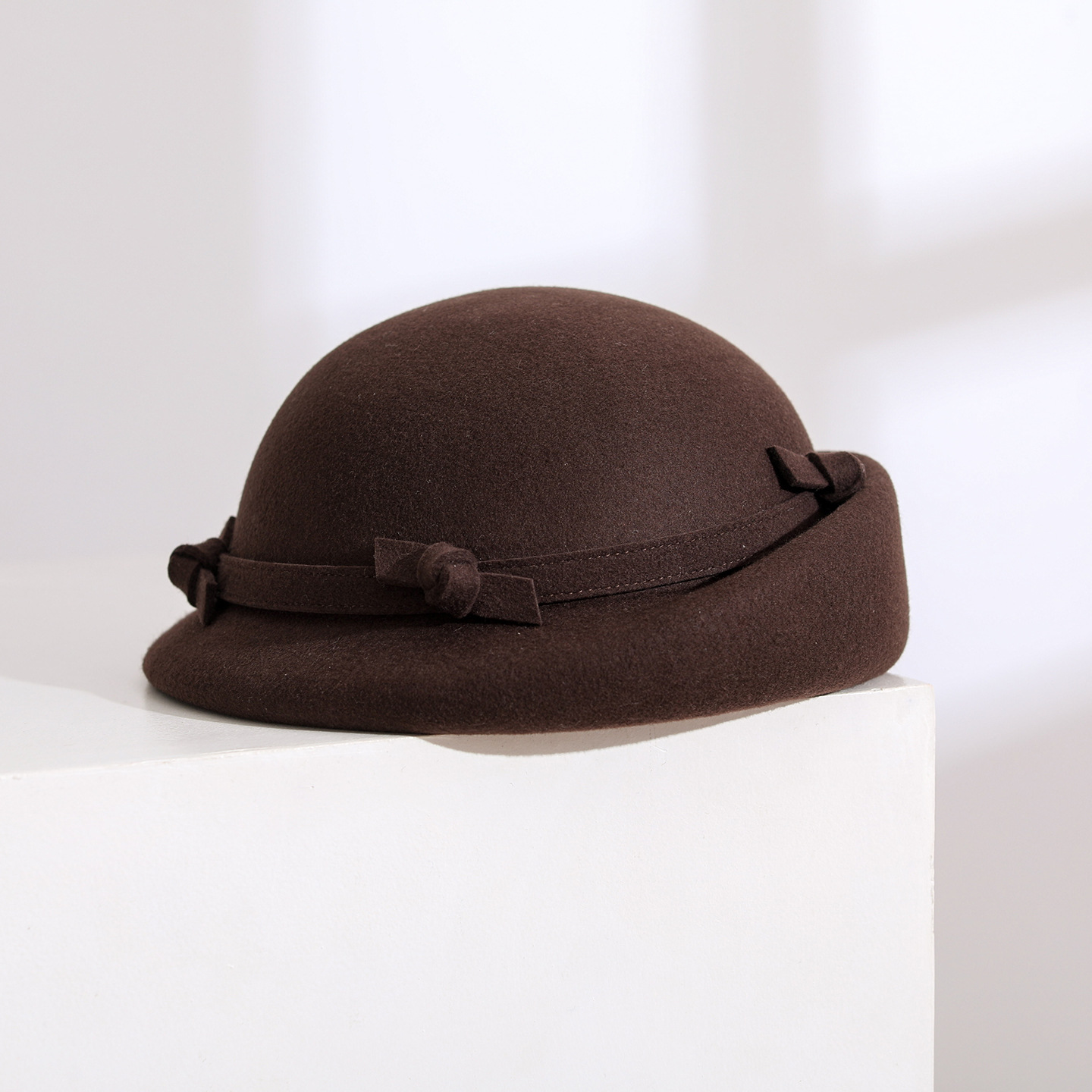 우아한 빈티지 스타일의 옆 리본 장식 100% 울 소재 - Beret French Wool 리뷰 및 가격