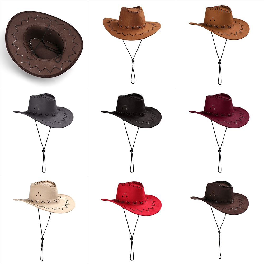 남녀공용 카우보이 모자, 웨스턴 스웨이드 카우걸 모자, - Cowboy Hat Straw 리뷰 및 가격