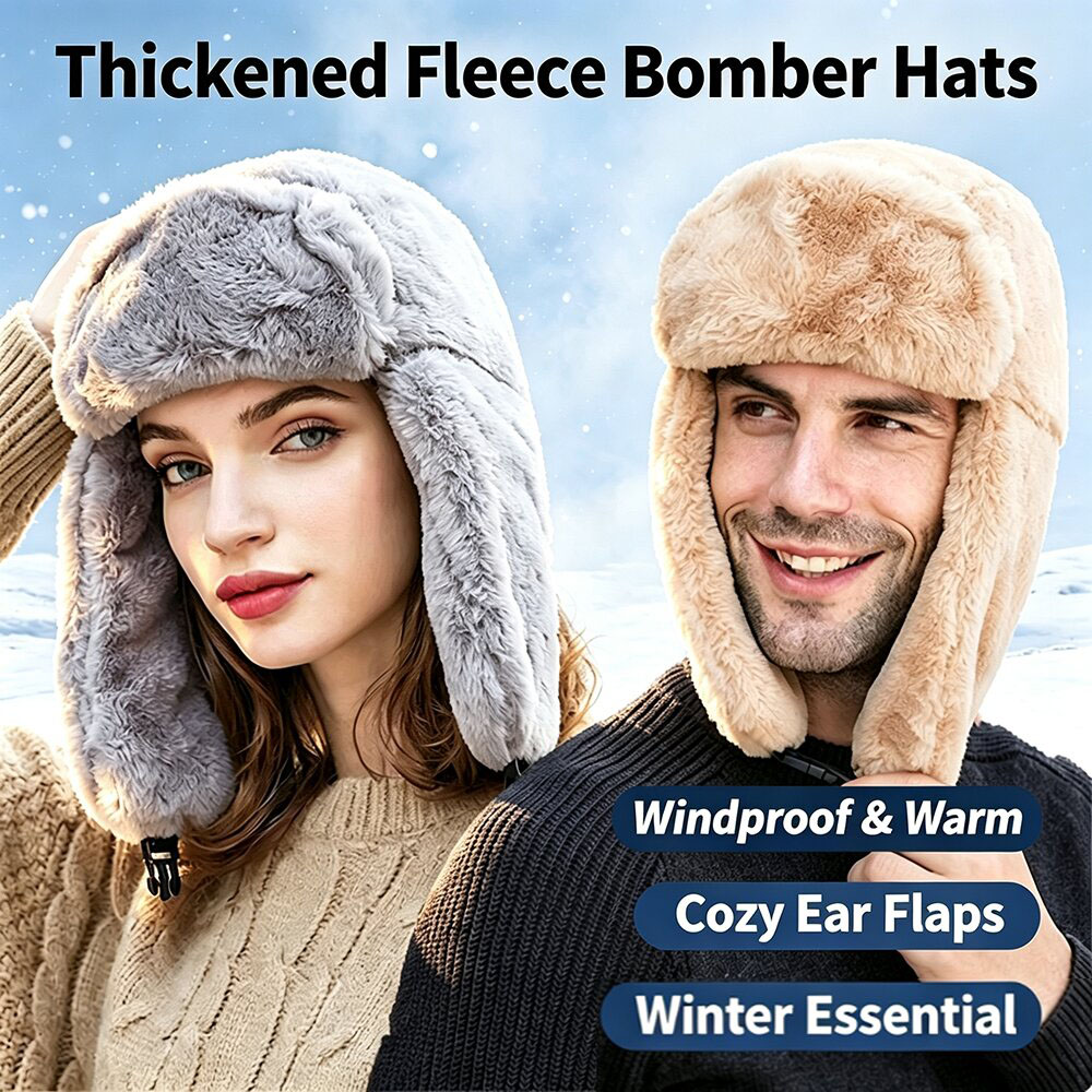 남녀공용 두툼한 플러시 소재의 트래퍼 모자, 러시아식  - Trapper Hat Ear Flap 리뷰 및 가격