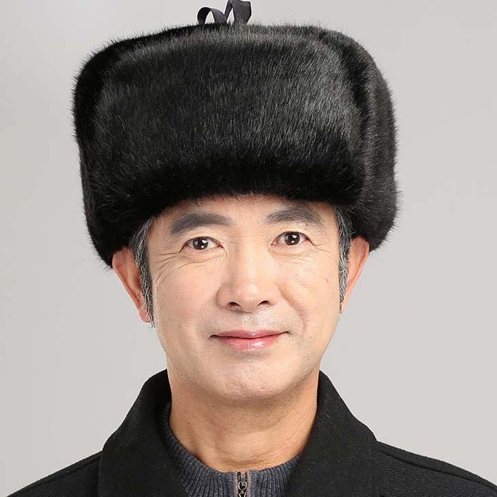 남성용 인조밍크 트래퍼 모자, 두꺼운 소재로 제작되어  - Trapper Hat Ear Flap 리뷰 및 가격