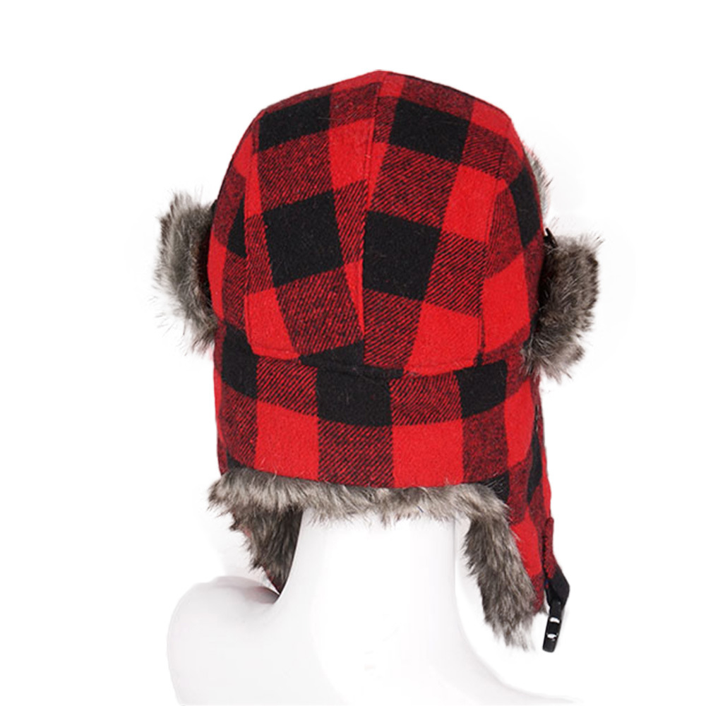 초라 플란넬 겨울 트래퍼 모자 버팔로 체크 따뜻한 방풍 - Trapper Hat Ear Flap 리뷰 및 가격