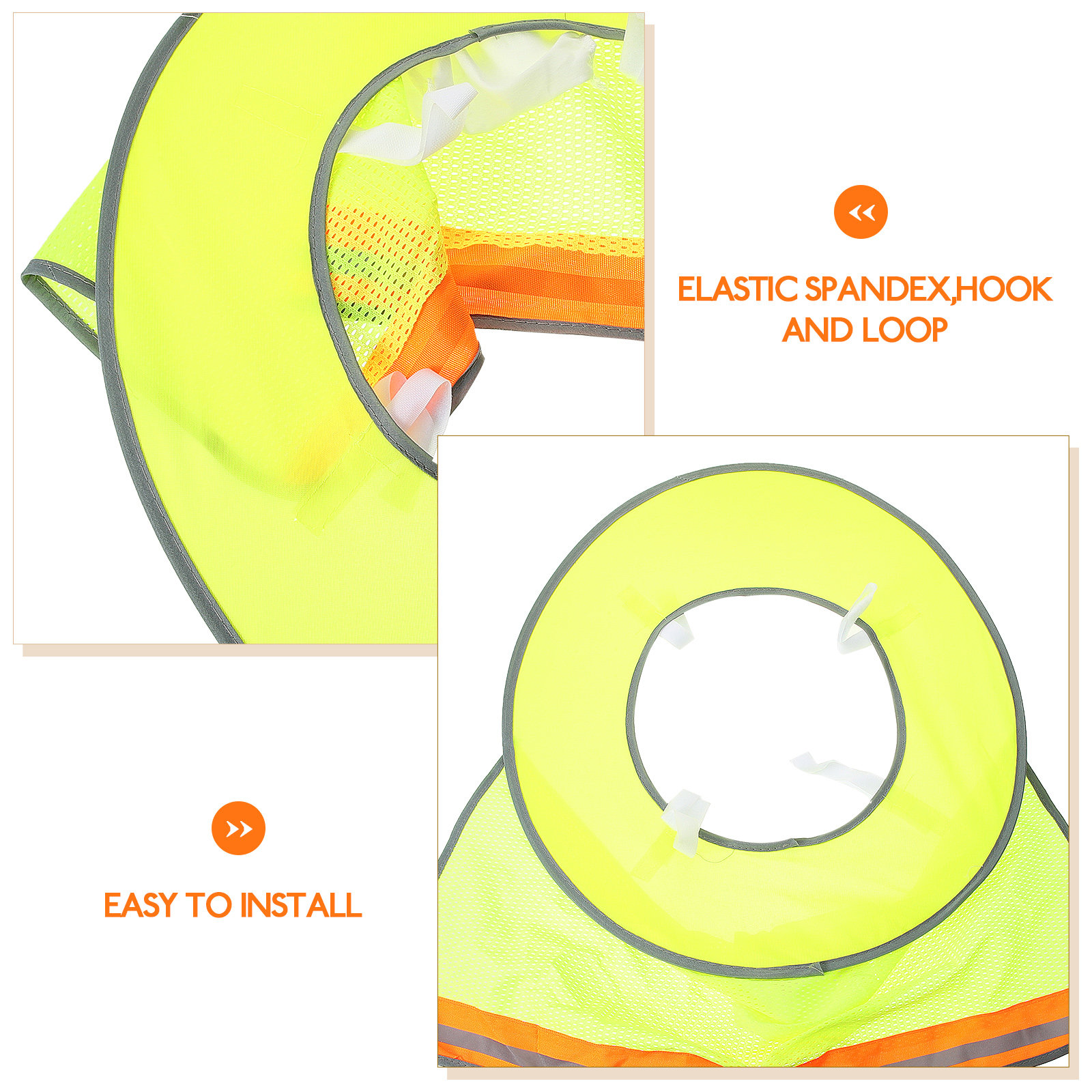 건설 현장 작업자를 위한 반사 스트라이프가 부착된 헬멧 - Visor Sun Hat 리뷰 및 가격
