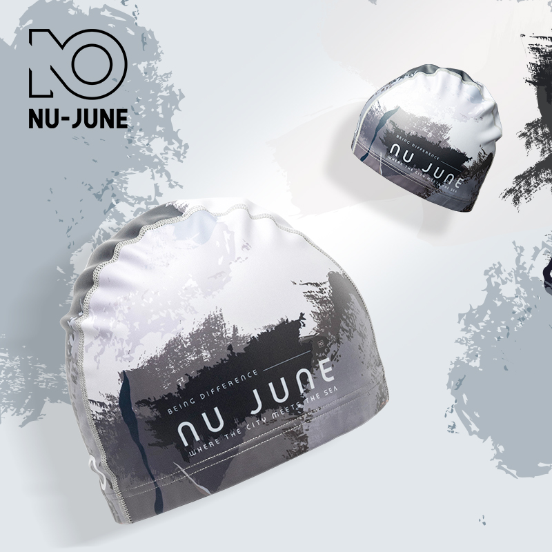 Nujune 높은 탄성 수영 모자 성인 방수 Stret - Swim Hat Silicone 리뷰 및 가격