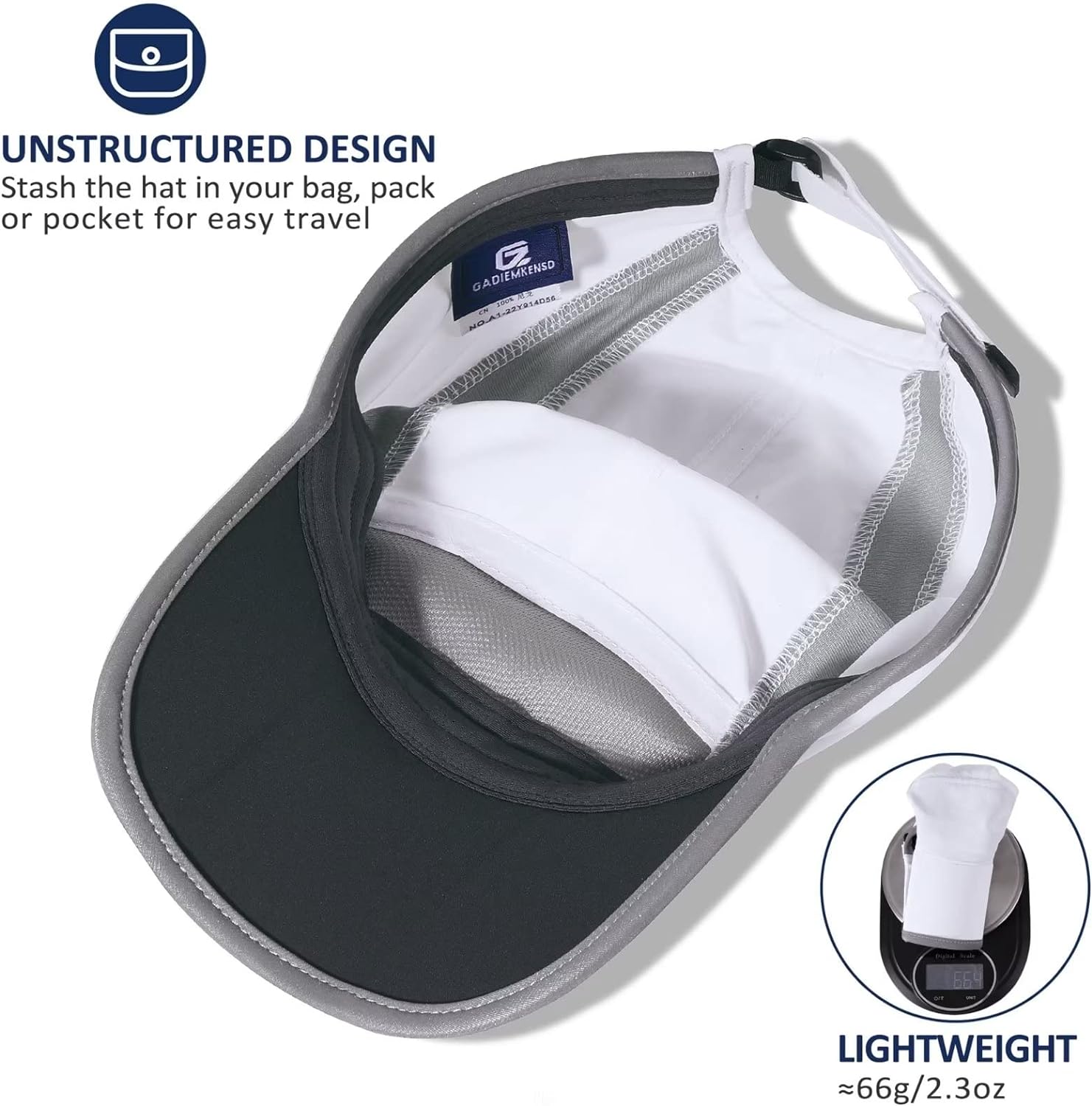 GADIEMKENSD 유니섹스 러닝 캡 UPF 50+  - Running Cap Lightweight 리뷰 및 가격