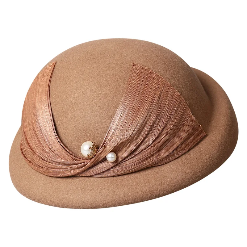 맞춤형 프랑스 실크 린넨 베레모 여성용 호주산 울 펠트 - Beret French Wool 리뷰 및 가격